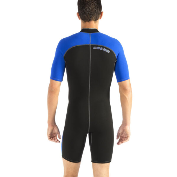 Cressi Wassersportanzug Shorty Lido 2.0 mm Neopren - Herren schwarz/blau Gr.L/4 – Bild 5