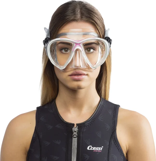 Cressi Big Eyes Evolution Crystal Maske – Bild 2